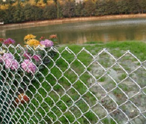 Chain link fence